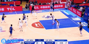 主帅很高兴！杨瀚森高位跳投洞穿篮心 刘维伟场边喜笑颜开🥰